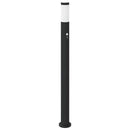 vidaXL 3 db szenzoros oszloplámpa 110 cm rozsdamentes acél IP44