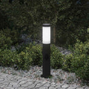 vidaXL 120 cm rozsdamentes acél oszloplámpa konnektorral IP44