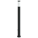 vidaXL 110 cm rozsdamentes acél oszloplámpa konnektorral IP44