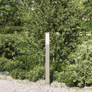 vidaXL 80 cm rozsdamentes acél oszloplámpa IP44