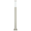 vidaXL 80 cm rozsdamentes acél oszloplámpa IP44