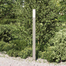 vidaXL rozsdamentes acél oszloplámpa 110 cm IP44
