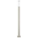 vidaXL rozsdamentes acél oszloplámpa 110 cm IP44