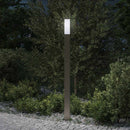 vidaXL rozsdamentes acél oszloplámpa 110 cm IP44