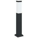vidaXL oszloplámpa 50 cm fekete IP44