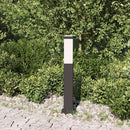 vidaXL oszloplámpa 50 cm fekete IP44