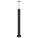 vidaXL oszloplámpa 80 cm fekete IP44