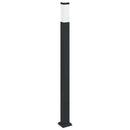 vidaXL oszloplámpa 110 cm fekete IP44