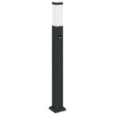 vidaXL szenzoros oszloplámpa 80 cm fekete IP44