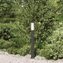 vidaXL szenzoros oszloplámpa 80 cm fekete IP44
