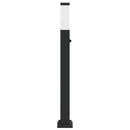 vidaXL szenzoros oszloplámpa 80 cm fekete IP44
