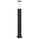 vidaXL 3 db szenzoros oszloplámpa 80 cm fekete IP44