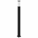 vidaXL szenzoros oszloplámpa 110 cm fekete IP44