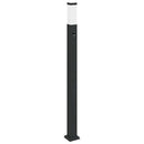 vidaXL 3 db szenzoros oszloplámpa 110 cm fekete IP44