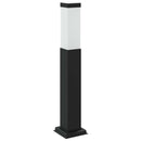 vidaXL oszloplámpa konnektorral 50 cm fekete IP44