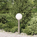 vidaXL 80 cm rozsdamentes acél oszloplámpa IP44