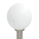 vidaXL 120 cm rozsdamentes acél oszloplámpa konnektorral IP44