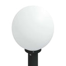 vidaXL 3 db oszloplámpa 80 cm fekete IP44
