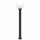 vidaXL 3 db oszloplámpa 120 cm fekete IP44