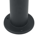 vidaXL 3 db oszloplámpa 120 cm fekete IP44