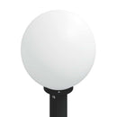 vidaXL szenzoros oszloplámpa 80 cm fekete IP44