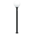 vidaXL szenzoros oszloplámpa 120 cm fekete IP44