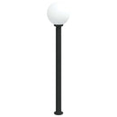 vidaXL szenzoros oszloplámpa 120 cm fekete IP44