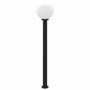 vidaXL szenzoros oszloplámpa 120 cm fekete IP44