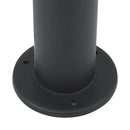 vidaXL szenzoros oszloplámpa 120 cm fekete IP44
