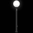 vidaXL 3 db szenzoros fekete oszlop alakú lámpa 120 cm IP44