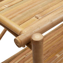 vidaXL 5 szintes bambusz polc 100 x 40 x 150 cm
