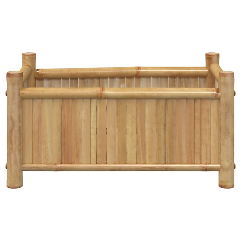 vidaXL bambusz virágtartó 50 x 30 x 25 cm
