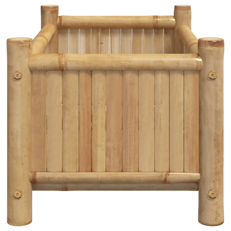 vidaXL bambusz virágtartó 50 x 30 x 25 cm