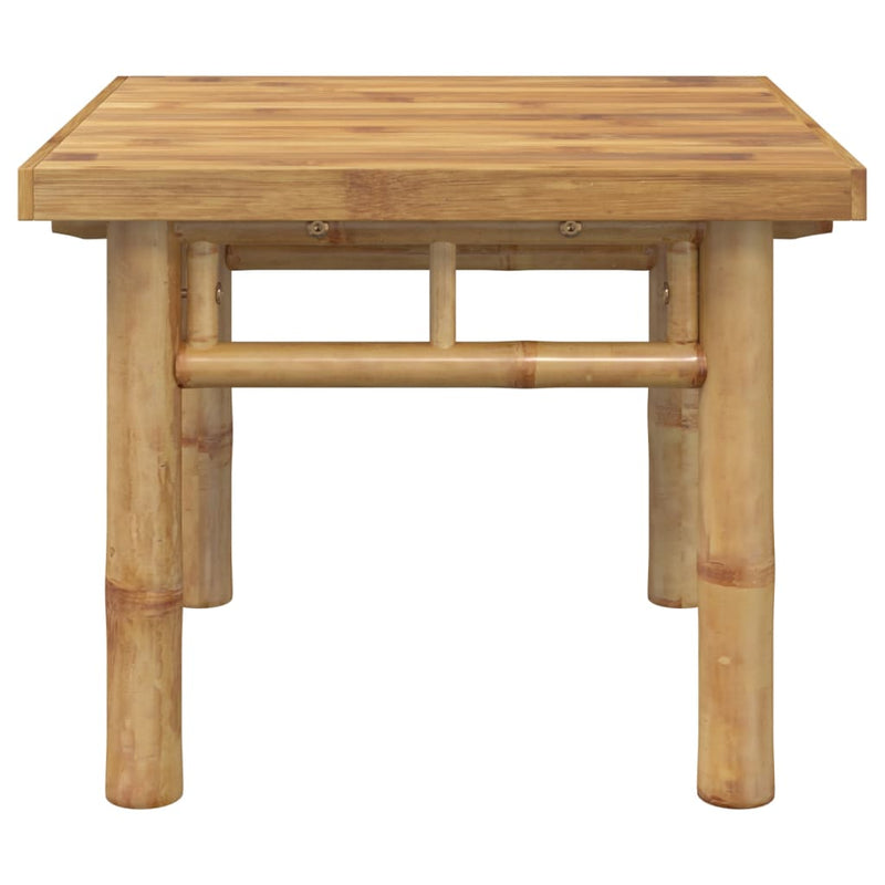vidaXL bambusz dohányzóasztal 45 x 45 x 35 cm