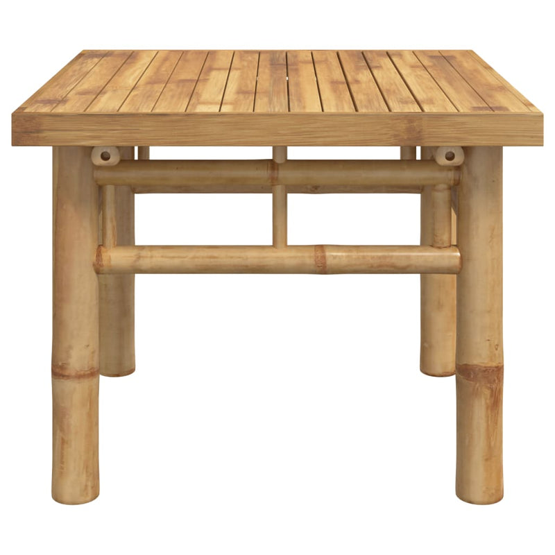 vidaXL bambusz dohányzóasztal 45 x 45 x 35 cm