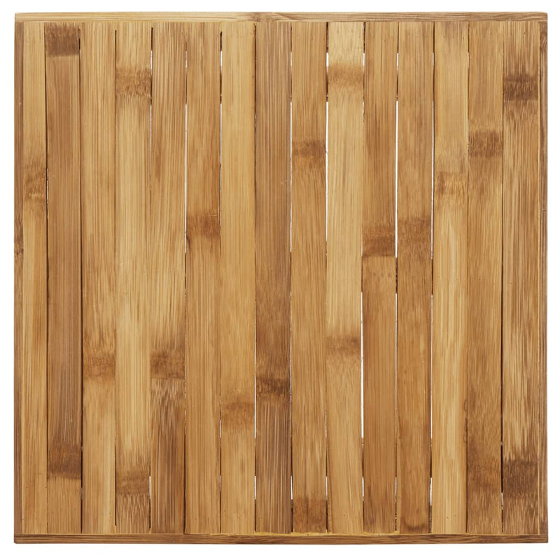 vidaXL bambusz dohányzóasztal 45 x 45 x 35 cm