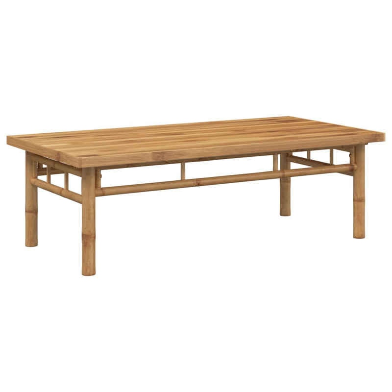 vidaXL bambusz dohányzóasztal 110 x 55 x 35 cm