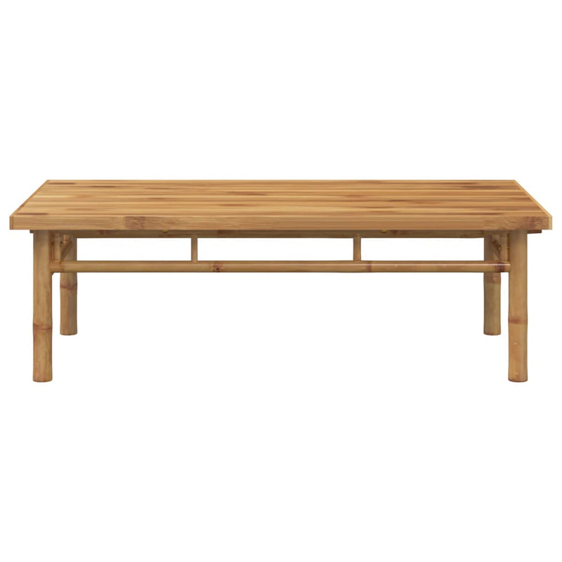 vidaXL bambusz dohányzóasztal 110 x 55 x 35 cm