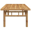 vidaXL bambusz dohányzóasztal 110 x 55 x 35 cm