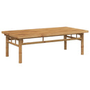 vidaXL bambusz dohányzóasztal 110 x 55 x 35 cm