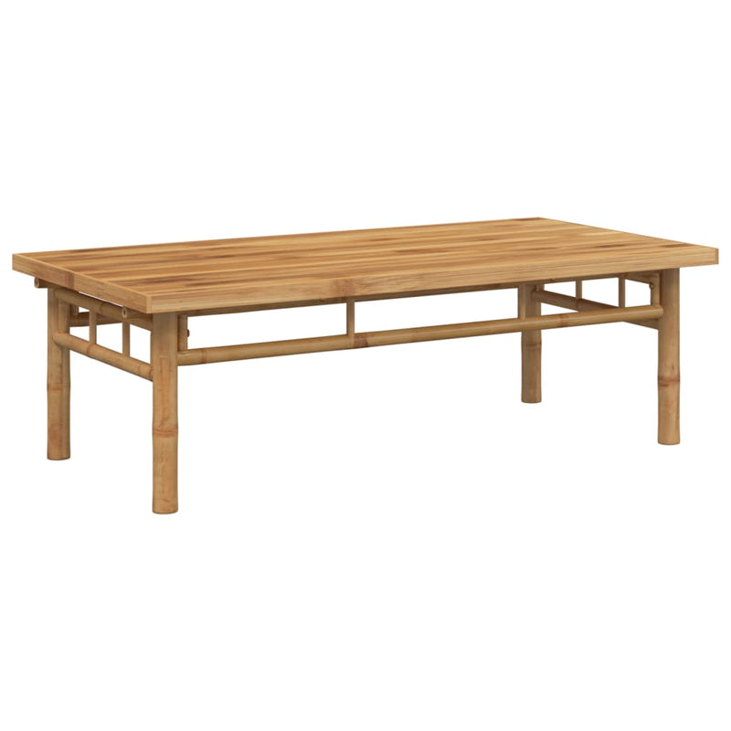 vidaXL bambusz dohányzóasztal 110 x 55 x 35 cm