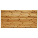 vidaXL bambusz dohányzóasztal 110 x 55 x 35 cm