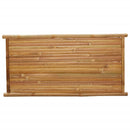 vidaXL bambusz dohányzóasztal 110x55x45 cm