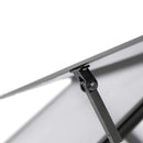 vidaXL antracitszürke alumínium melegház alapvázzal 334x169x202 cm