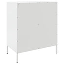 vidaXL fehér acél tálalószekrény 68 x 39 x 79 cm