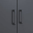 vidaXL antracitszürke acél magasszekrény 68 x 39 x 113 cm