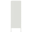 vidaXL fehér acél magasszekrény 68 x 39 x 113 cm