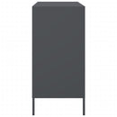 vidaXL antracitszürke acél tálalószekrény 68 x 39 x 79 cm