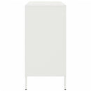 vidaXL fehér acél tálalószekrény 68 x 39 x 79 cm