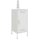 vidaXL 2 db fehér acél tálalószekrény 36 x 39 x 79 cm